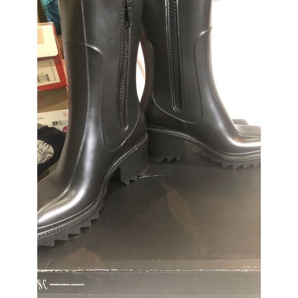 INC Women’s Rain Snow (or Just Rockin’) Boots Eddiie2 Black Size 7 NEW - Picture 2 of 12